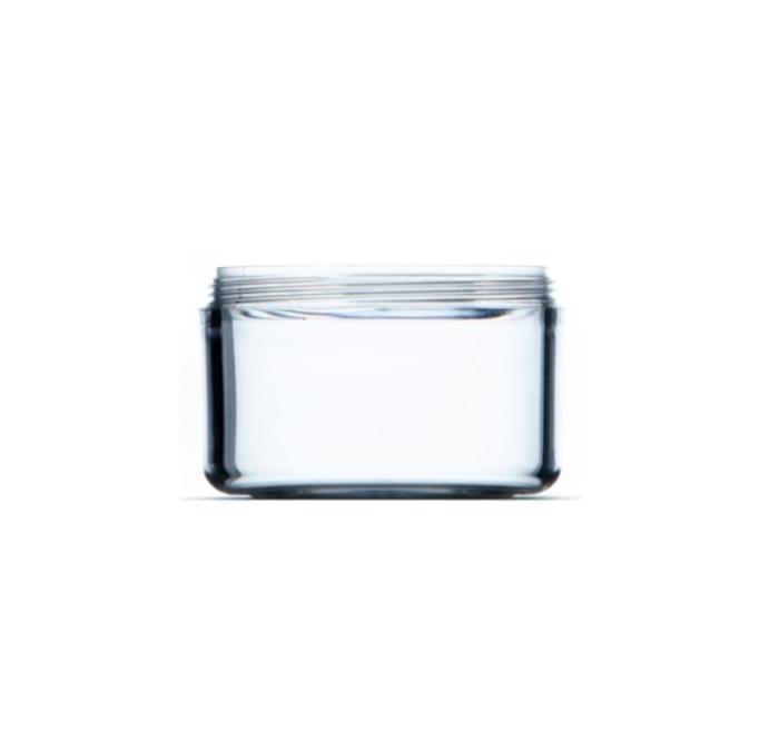 200ml SAN Clear Opal Jar, 83mm Neck